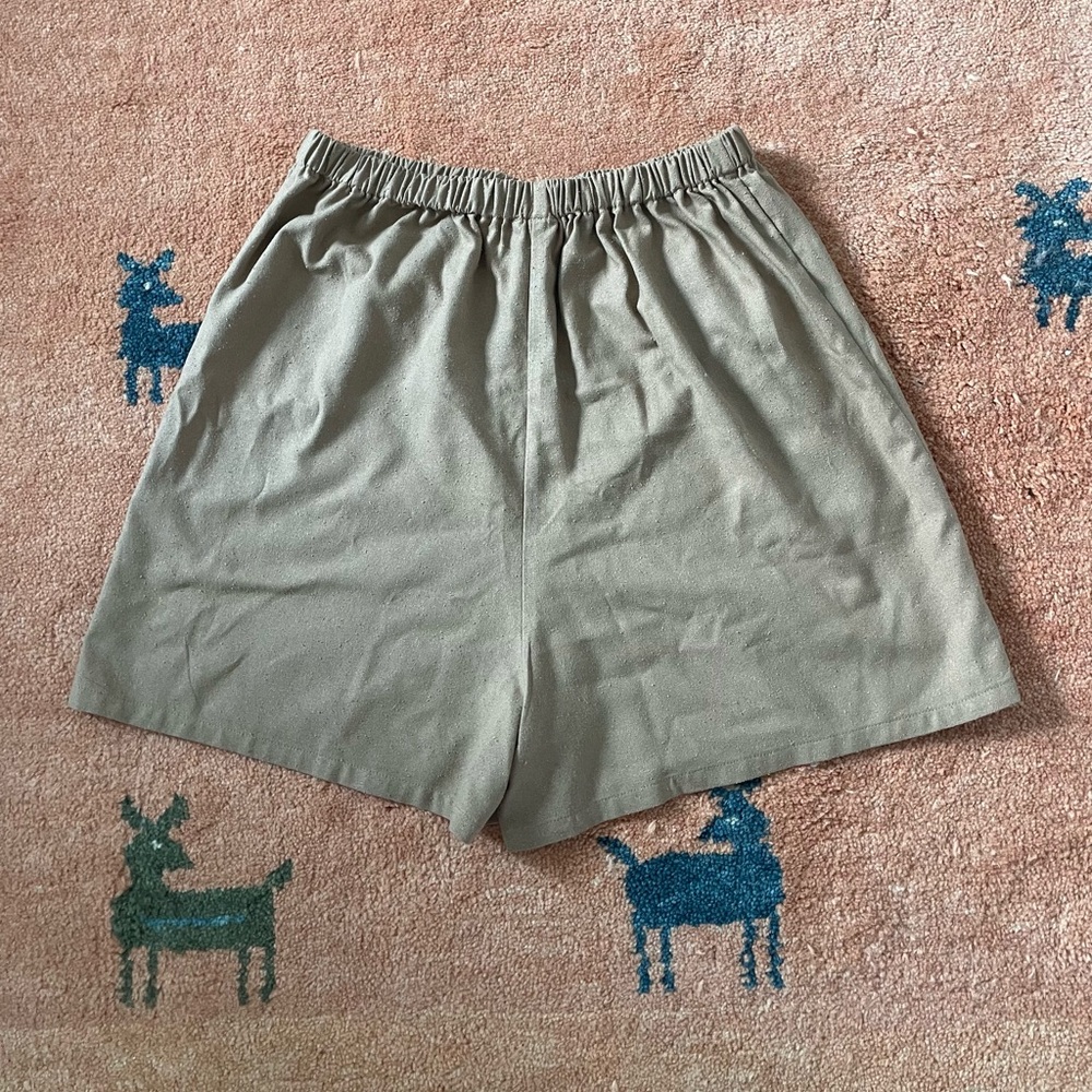 Ozma Loie Shorts Rosehip Silk Noil Size Small NWOT